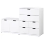 Комод ІКЕА Nordli 160х99 см (192.766.21)