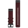 Ремешок Garmin fenix 6 22mm QuickFit Heathered Red Nylon (010-12863-06): Цвет бордовый
