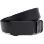 Чоловічий ремінь Borsa Leather чорний (115v1genav17-black)