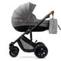 Універсальна коляска 2 в 1 Kinderkraft Prime Gray + MommyBag (KKWPRIMGRMB200): Тип коляски універсальна коляска (2-в-1)