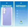 Чехол для телефонов TPU Case Getman Liquid Silk Full Camera Dasheen for Samsung S721 Galaxy S24 FE: Цвет сиреневый