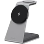 Зарядное устройство Proove Wireless Charger Omni Power 15W 3in1 Gray