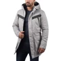 Парка Jack & Jones 85297104 52 серая зимняя с капюшоном: Подкладка На подкладке