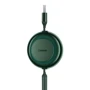 Кабель Baseus USB Cable to Micro USB/Lightning/Type-C Bright Mirror 2 Series 3.5A 1.1m Green (CAMJ010006) фото 6
