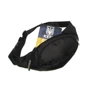 Чоловіча поясна сумка DNK Leather чорна (DNK Banan col.1): Матеріал поліестер