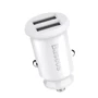 Зарядное устройство Baseus USB Car Charger 2xUSB Grain Mini 3.1A White (CCALL-ML02)