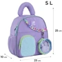 Рюкзак детский Kite K25-2737XXS-1 Kids 2737 Purple Bunny фото 17