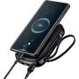 Зовнішній акумулятор Baseus Power Bank 20000mAh з USB-C Cable Q Pow Display 22.5W Black (PPQD-I01): Кількість USB 3