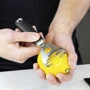 Овочечистка з горизонтальним лезом Kitchen Craft Masterclass Soft Grip (MCSGNWYP): Лезо Нержавеющая сталь