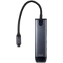 Адаптер Mcdodo Adapter HU-7750 USB-C to 3xUSB3.0+HDMI+PD 100W Grey: Колір серый
