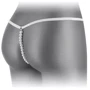 Трусики-стринги с жемчужной ниткой Fashion Secret VENUSINA White