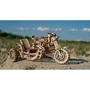 Механічний 3D пазл UGEARS Scrambler UGR-10 з мотоколяскою (70137) фото 16