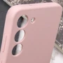 Чехол для телефонов Lakshmi Premium Silicone Case with Logo Full Camera Pink Sand for Samsung S911 Galaxy S23: Пленка в комплекте нет