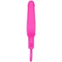 Анальная пробка Pipdream Silicone Groove Probe, 10,25х3,25 см, розовый