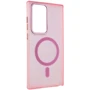 Чехол для телефонов Epik TPU Lyon Frosted with MagSafe Pink for Samsung S908 Galaxy S22 Ultra