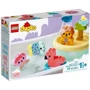 Конструктор LEGO DUPLO Веселое купание: Плавающий остров с животными (10966)