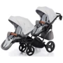 Универсальная коляска Junama для двойни паровозик Madena Duo Slim 02 (JM-DUOs-02): Ширина шасси 65 см