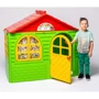 Домик со шторками Active Baby маленький зелено-красный: Материал пластик