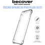 Чехол для телефонов BeCover TPU Case Anti-Shock Clear for Tecno Spark 20 Pro Plus (KJ7) (711172): Цвет прозрачный