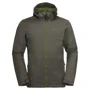 Куртка Jack Wolfskin Frosty Morning JKT M 1113721-5066 50 серо-зеленая зимняя с капюшоном