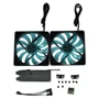 Кулер Gelid Solutions PCI Slot Fan Holder (SL-PCI-02): Уровень шума, dB 24,6