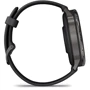 Смарт-годинник Garmin Venu 4 45mm Slate with Black Silicone Band (010-03014-00)