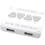 Кулер ASUS TUF Gaming TF120 ARGB Fan - Triple Fan Kit with ARGB Controller White (90DA0033-B09030): Тип підшипника скольжения