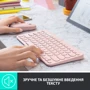 Клавиатура Logitech K380 Multi-Device Bluetooth US Rose (920-009867): Интерфейс подключения Bluetooth