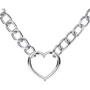 Ошейник с поводком Bedroom Fantasies: Collar with Chain Silver