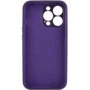 Чехол для iPhone Mobile Case Silicone Case Full Camera Protective Elderberry for iPhone 14 Pro Max: Тип чехла накладка на заднюю часть