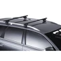 Thule TH-757 SquareBar на дах з рейлінгами фото 4