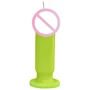 Свеча LOVE FLAME - Dildo S Yellow Fluor, CPS04-YELLOW