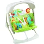 Детское кресло-качалка Fisher-Price Тропичные друзья с технологией Smart укачивания (CCN92)
