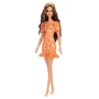 Лялька Mattel Barbie Модниця в оранжевій сукні у квіточку