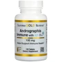 California Gold Nutrition AP-Bio Добавка для зміцнення імунітету на основі андрографісу з екстрактом 100 мг 120 таблеток