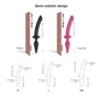 Анальная пробка с дилдо Strap-On-Me Switch Plug-In Semi-Realistic Dildo Fuchsia - L