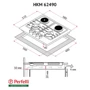 Варочная поверхность газовая Perfelli HKM 62490 BL: Размеры для встраивания (ШxГ) 56x49 см