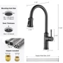 Смеситель для кухни Lefton Automatic Sensor & Pull-Down Kitchen Faucet - KF2210 Grey: Вид монтажа Врезной