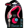 Поводок-рулетка Flexi New Comfort XS до 8 кг 3 м червоний (4000498042724): Тип шнура трос