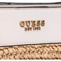 Жіноча сумка тоут GUESS LIGURIA SATCHEL бежева (HWWB8696060-STO): Застібка Магнитная