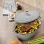 Гусятниця Kela Calido чавунна з кришкою 36х29х15 см 9.3 л (12609): Найменування Гусятница з кришкою