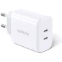 Зарядное устройство Ugreen Wall Charger 2xUSB-C CD243 40W White (10343)