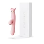 Вибратор с подогревом и вакуумной стимуляцией клитора Zalo - ROSE Vibrator Strawberry Pink