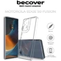 Чохол для телефона BeCover TPU Case Transparancy для Motorola Edge 50 Fusion (712743): Матеріал силикон