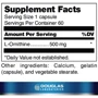 Douglas Laboratories L-Ornithine 500 mg L-орнитин 60 капсул: Тип Орнитин
