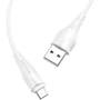 Кабель Borofone USB Cable to Micro USB Optimal 1m White (BX18): Тип USB-C - microUSB
