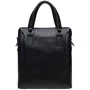 Мужская сумка через плечо Borsa Leather черная (k19117-2-black): Пол Мужской