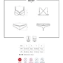 Комплект Obsessive 860-SET-2 set, L/XL