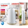 Электрочайник Ardesto EKL-F420WWD: Тип нагревательного элемента диcковый (cкрытый)