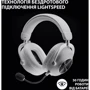 Навушники Logitech G Pro X 2 Lightspeed White (981-001269): Тип конструкції повнорозмірні